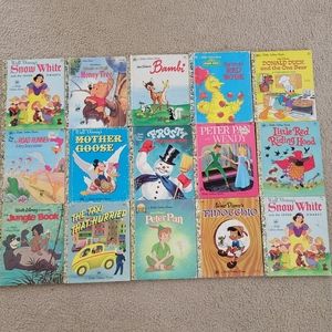 Vintage Little Golden Book series (set of 15)